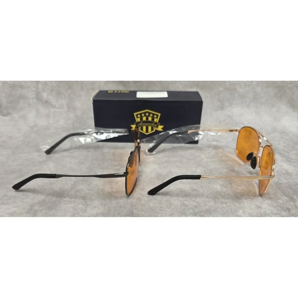 Anmcha Glasses Gaming/Driving Blue Light Protection 2 pairs in each case